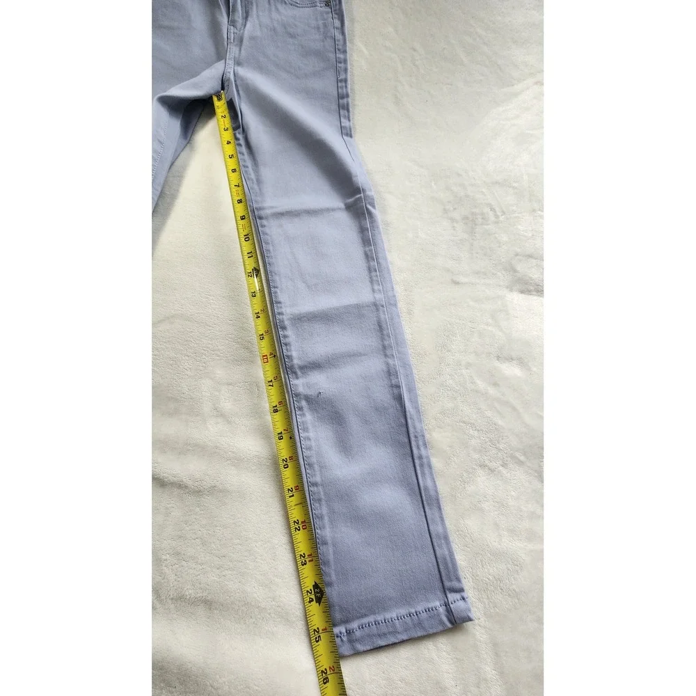Celebrity Pink Girls Skinny Jeans‎ Periwinkle Blue Lavender Size 12 CK58206S1